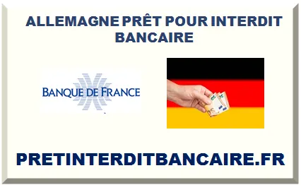 ALLEMAGNE PRÊT POUR INTERDIT BANCAIRE